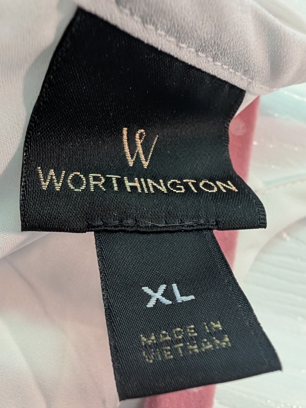 Worthington Pleated Ombre Dress - Size XL - Picture 2 of 10